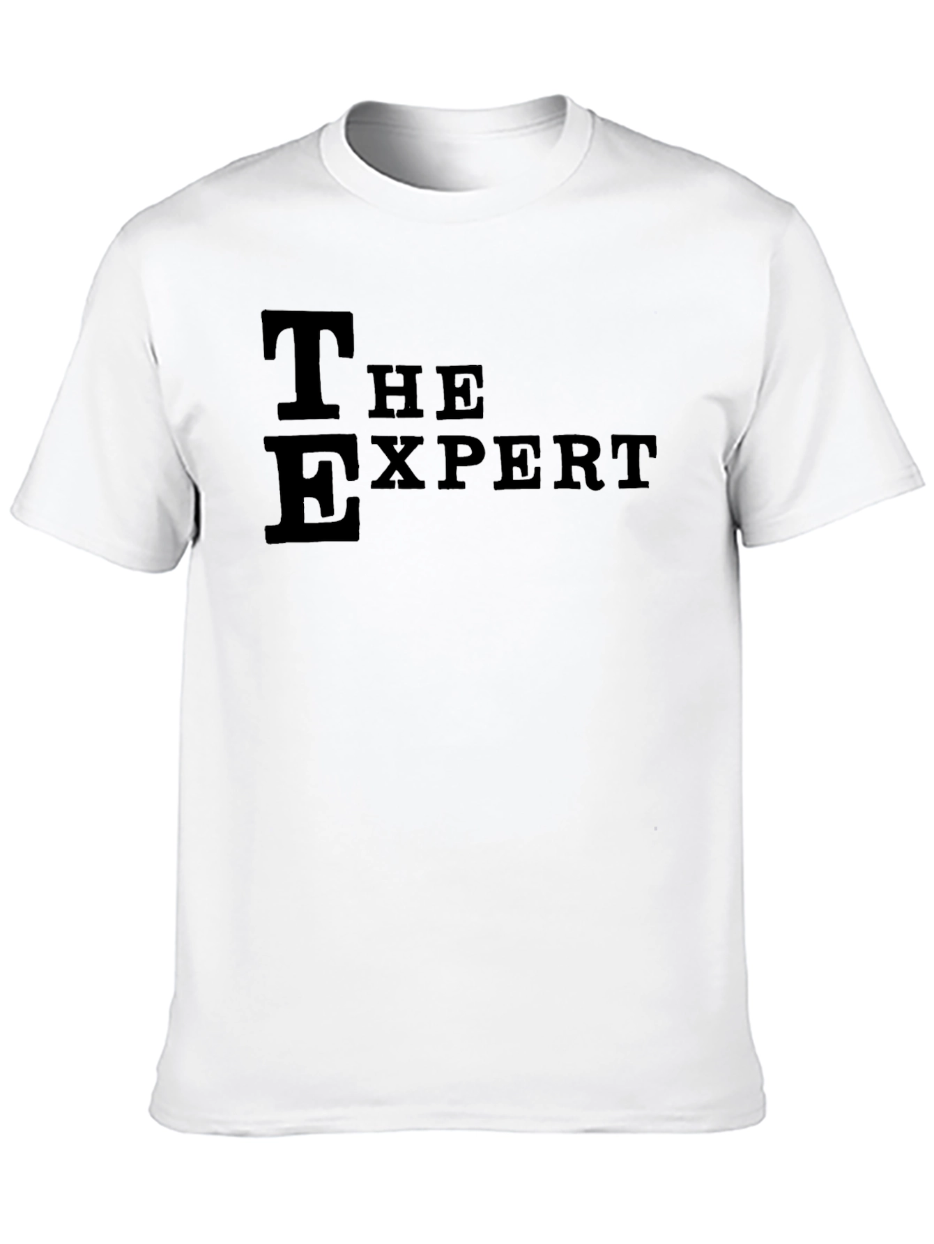 The Expert - Mens Black T-Shirt
