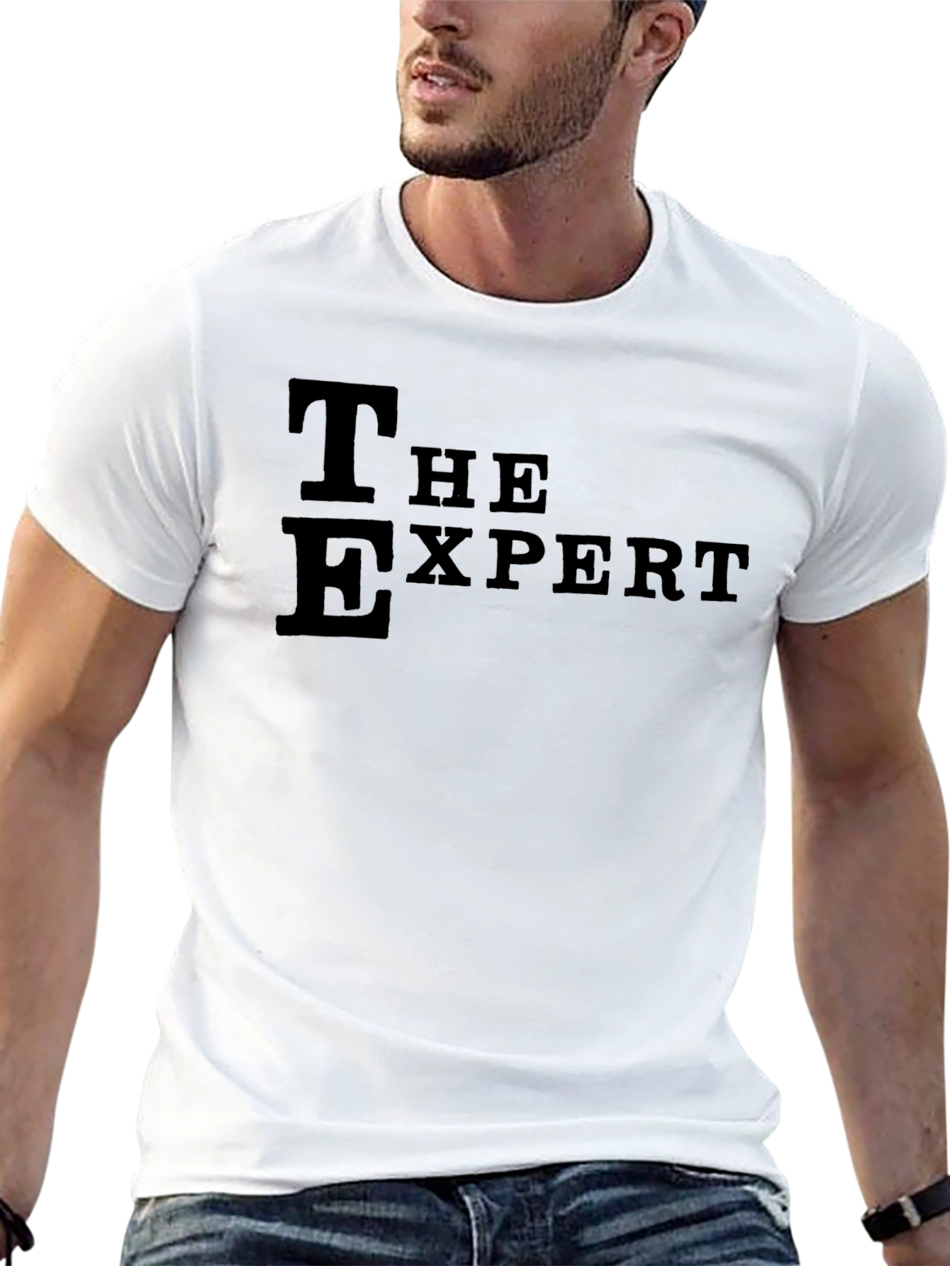 The Expert - Mens Black T-Shirt