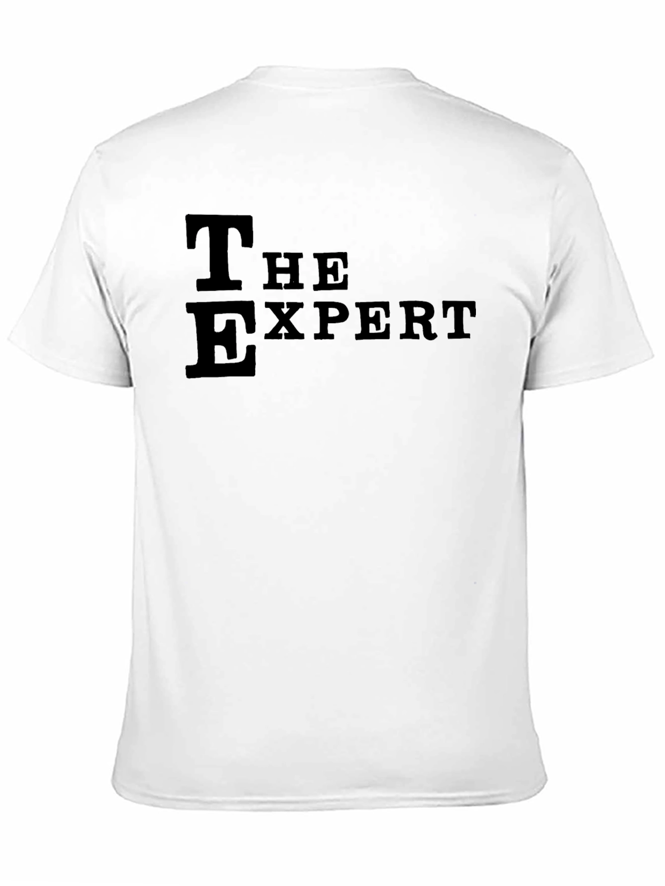 The Expert - Mens Black T-Shirt