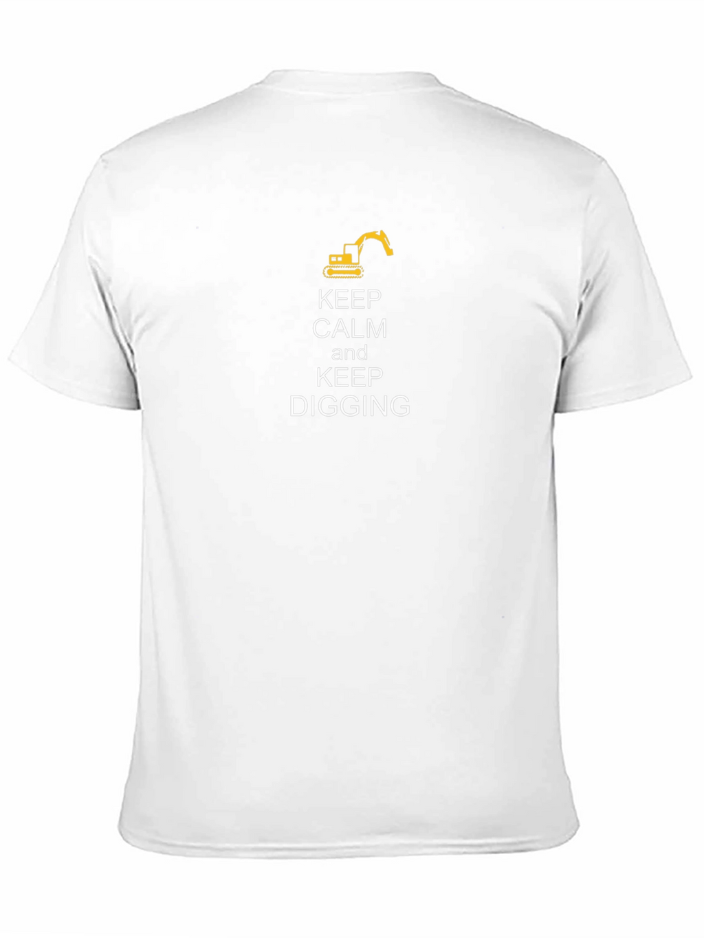 Keep Calm and Keep Digging Black T-Shirt