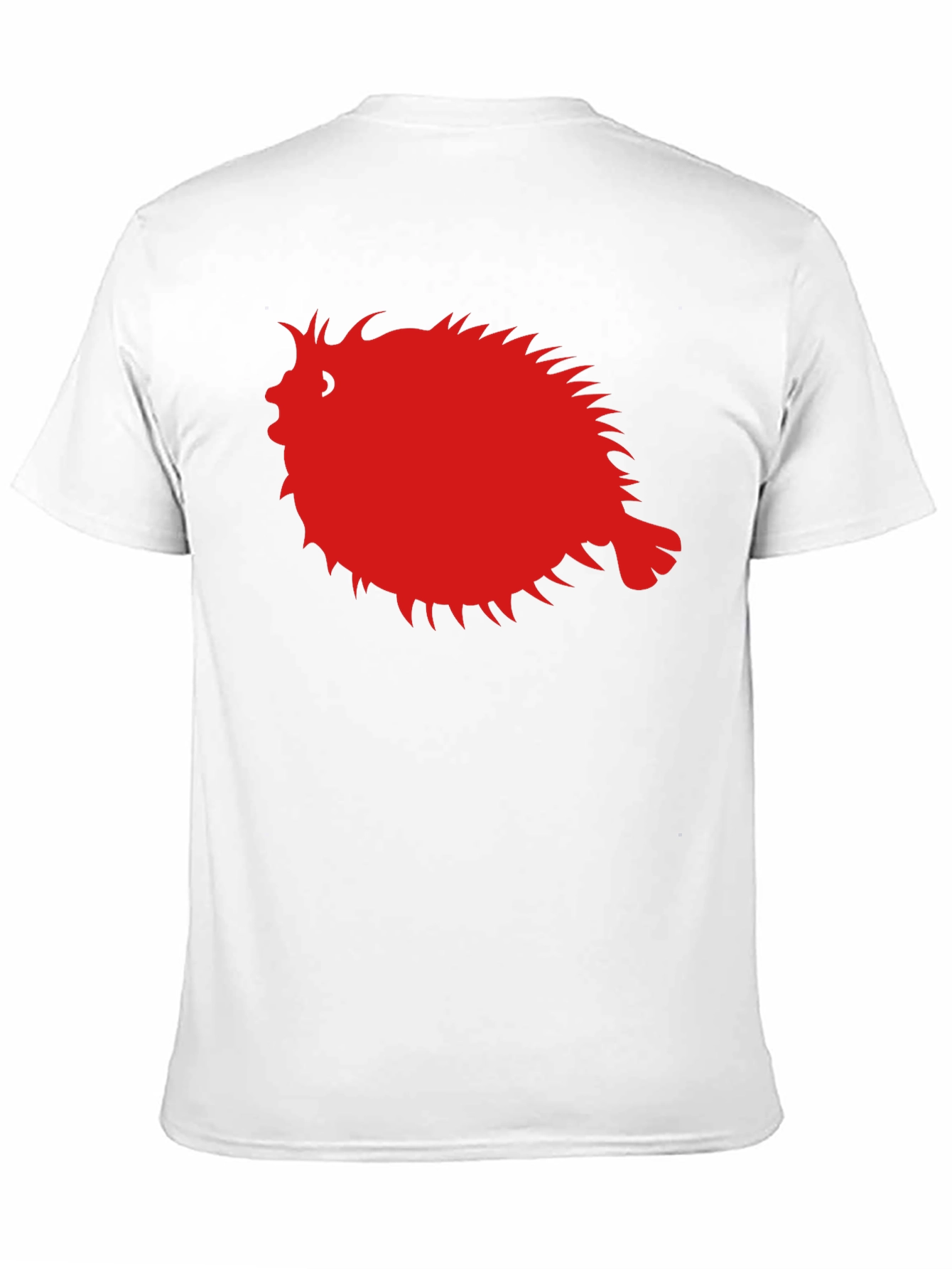 Pufferfish Graphic Tee - Black Cotton Comfort
