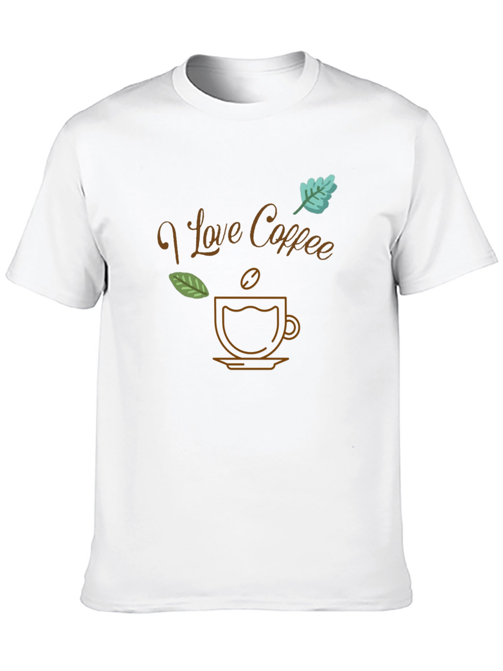 I Love Coffee Black T-Shirt