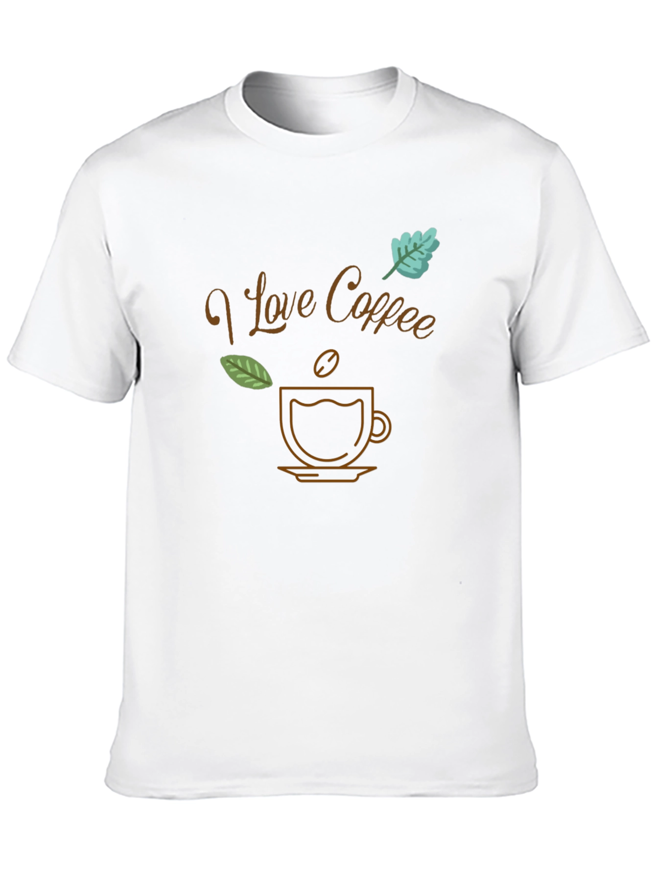 I Love Coffee Black T-Shirt