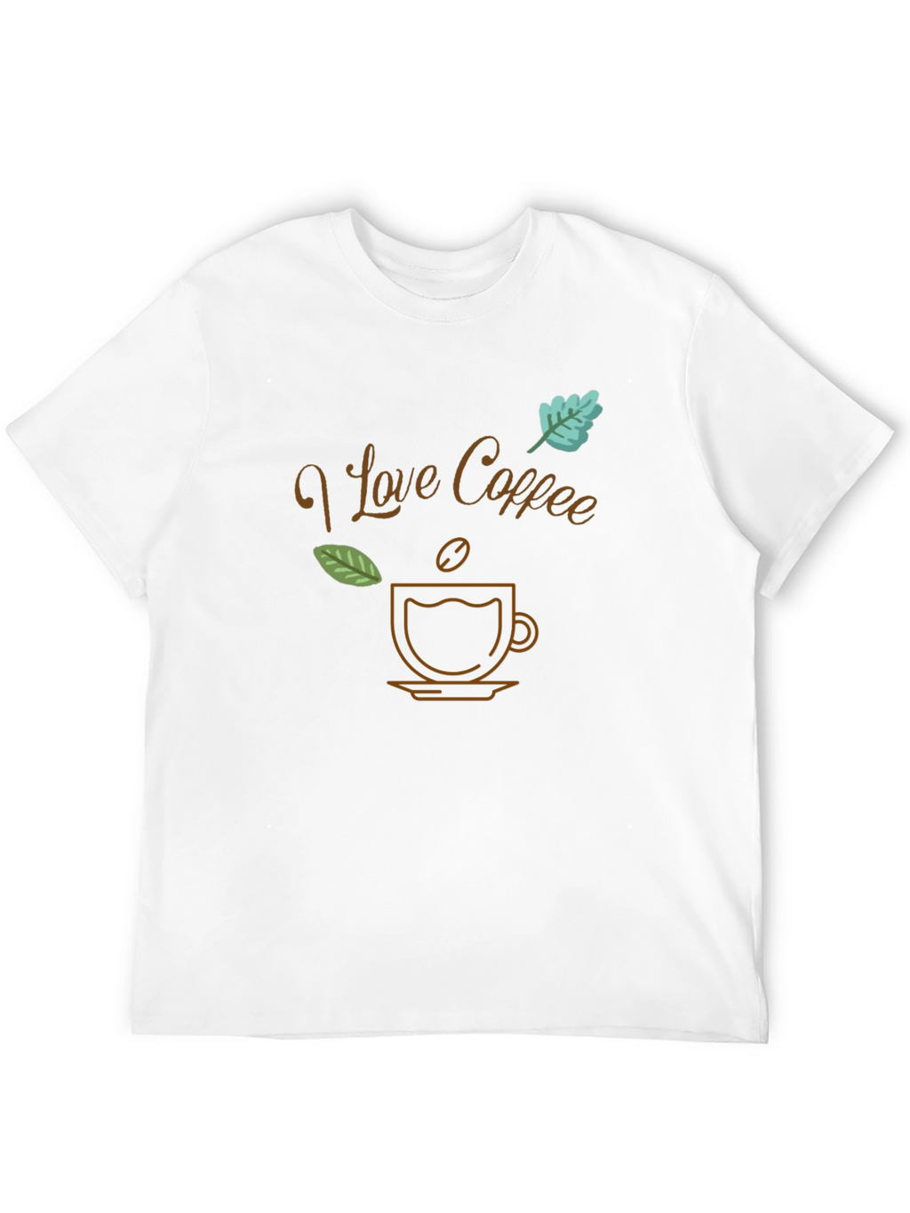 I Love Coffee Black T-Shirt