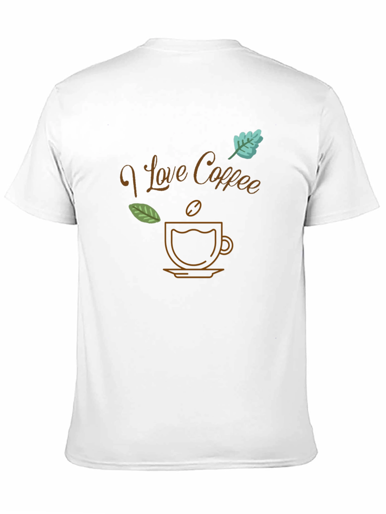 I Love Coffee Black T-Shirt