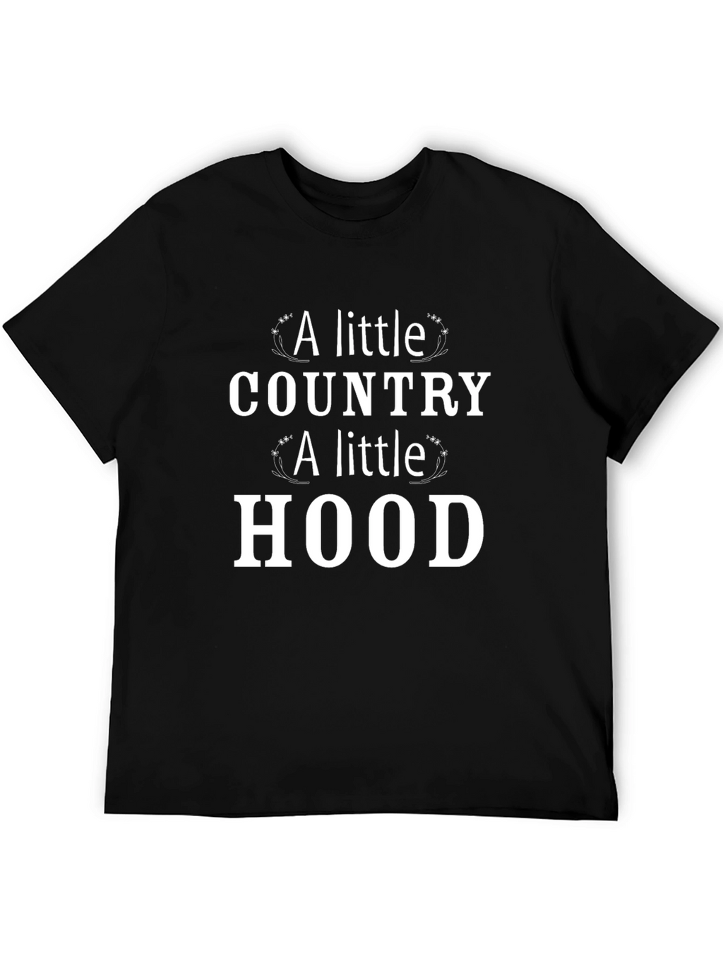 Country Hood Graphic Tee - Stylish Casual Top