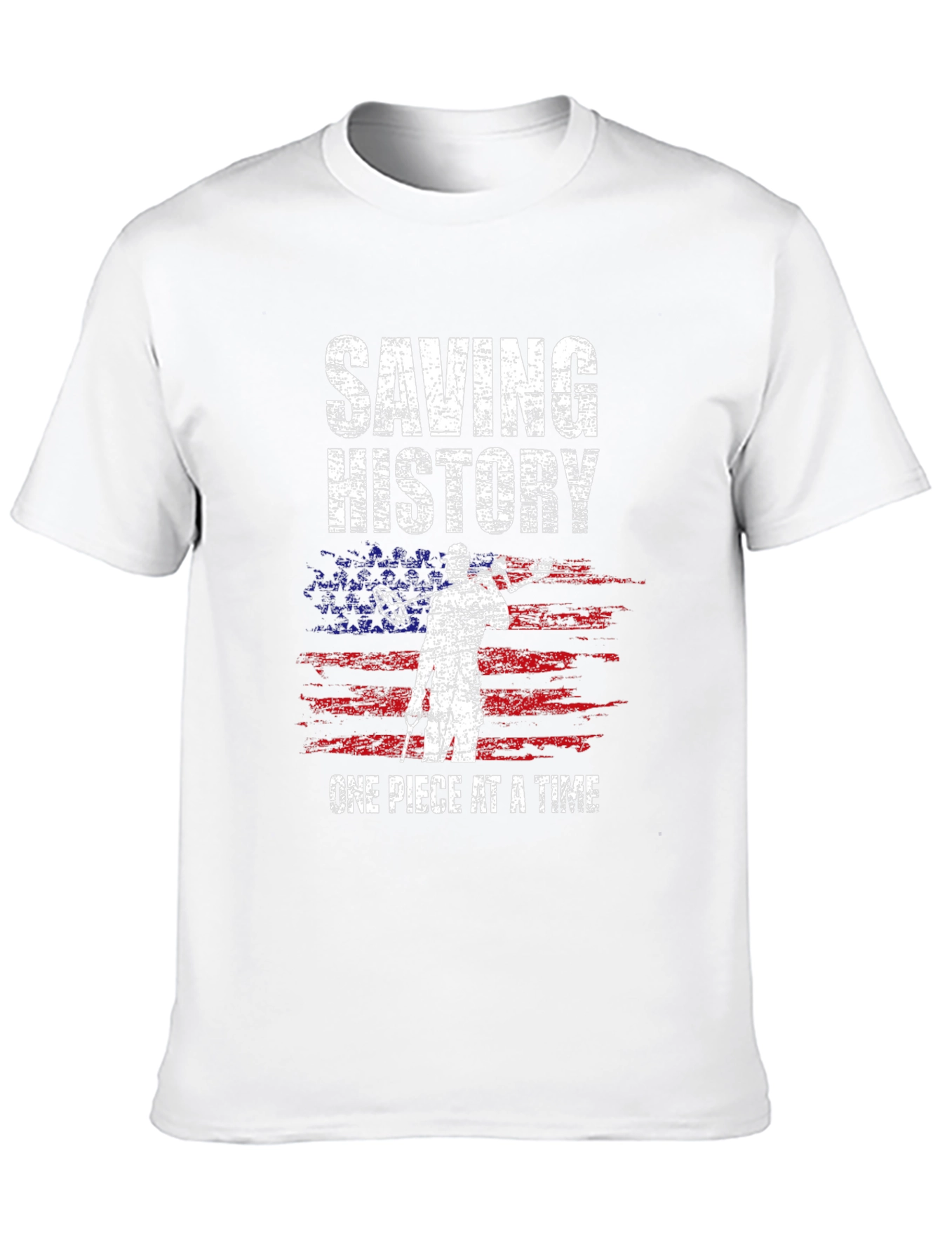 Saving History Metal Detector T-Shirt