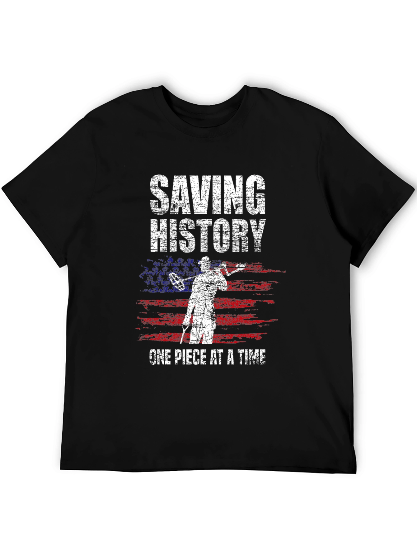 Saving History Metal Detector T-Shirt
