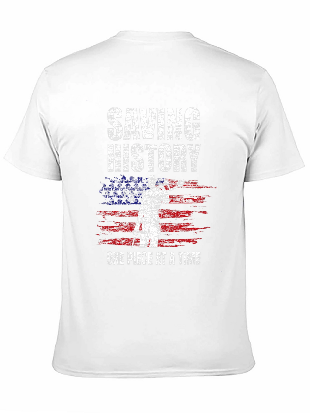 Saving History Metal Detector T-Shirt