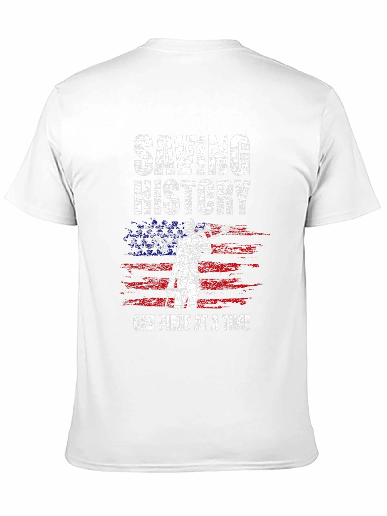 Saving History Metal Detector T-Shirt