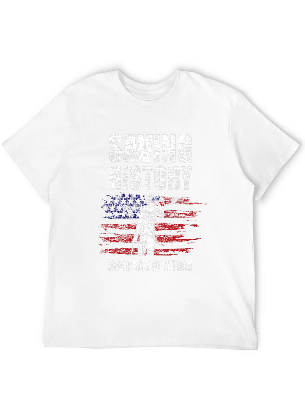 Saving History Metal Detector T-Shirt