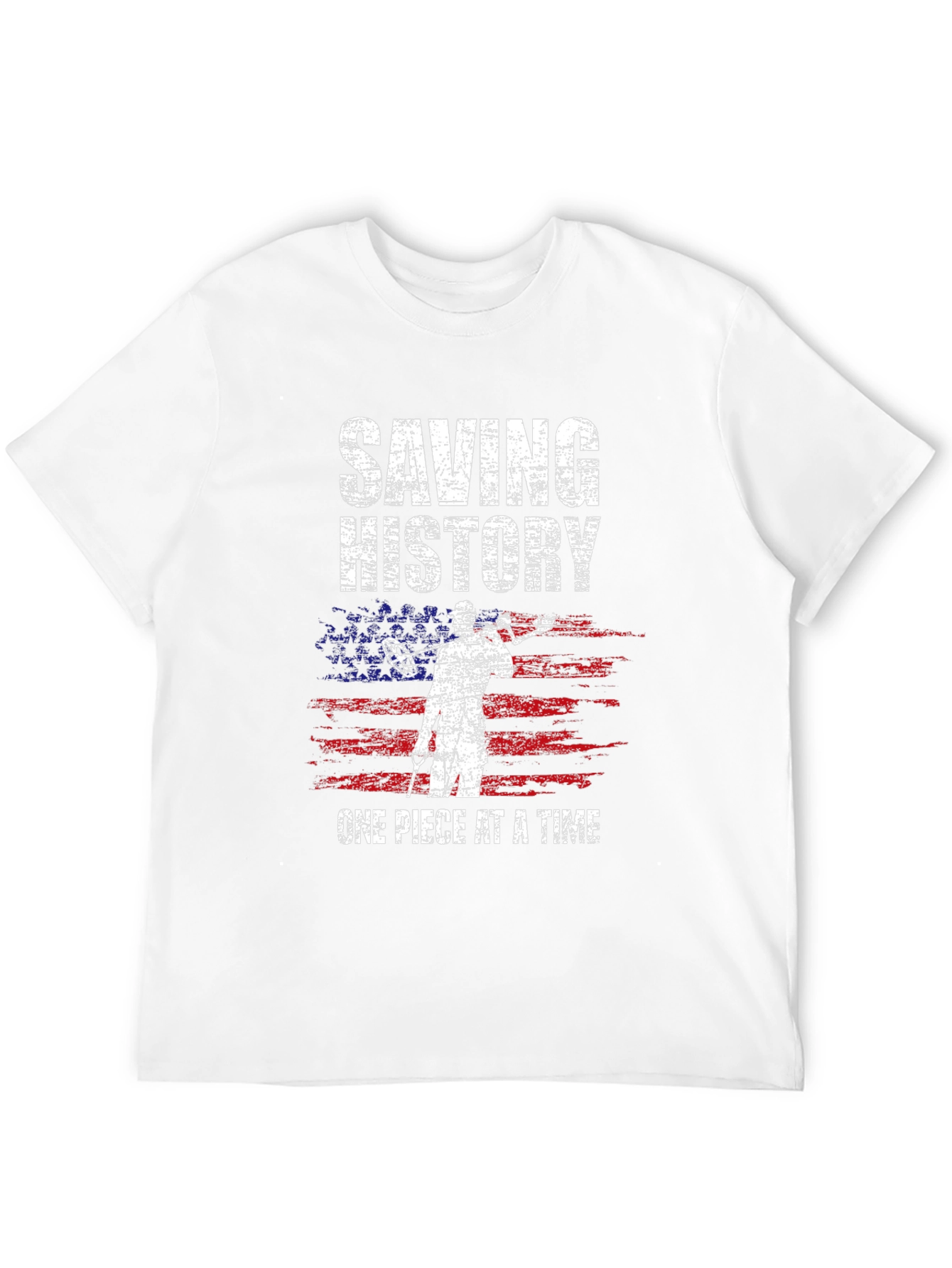 Saving History Metal Detector T-Shirt