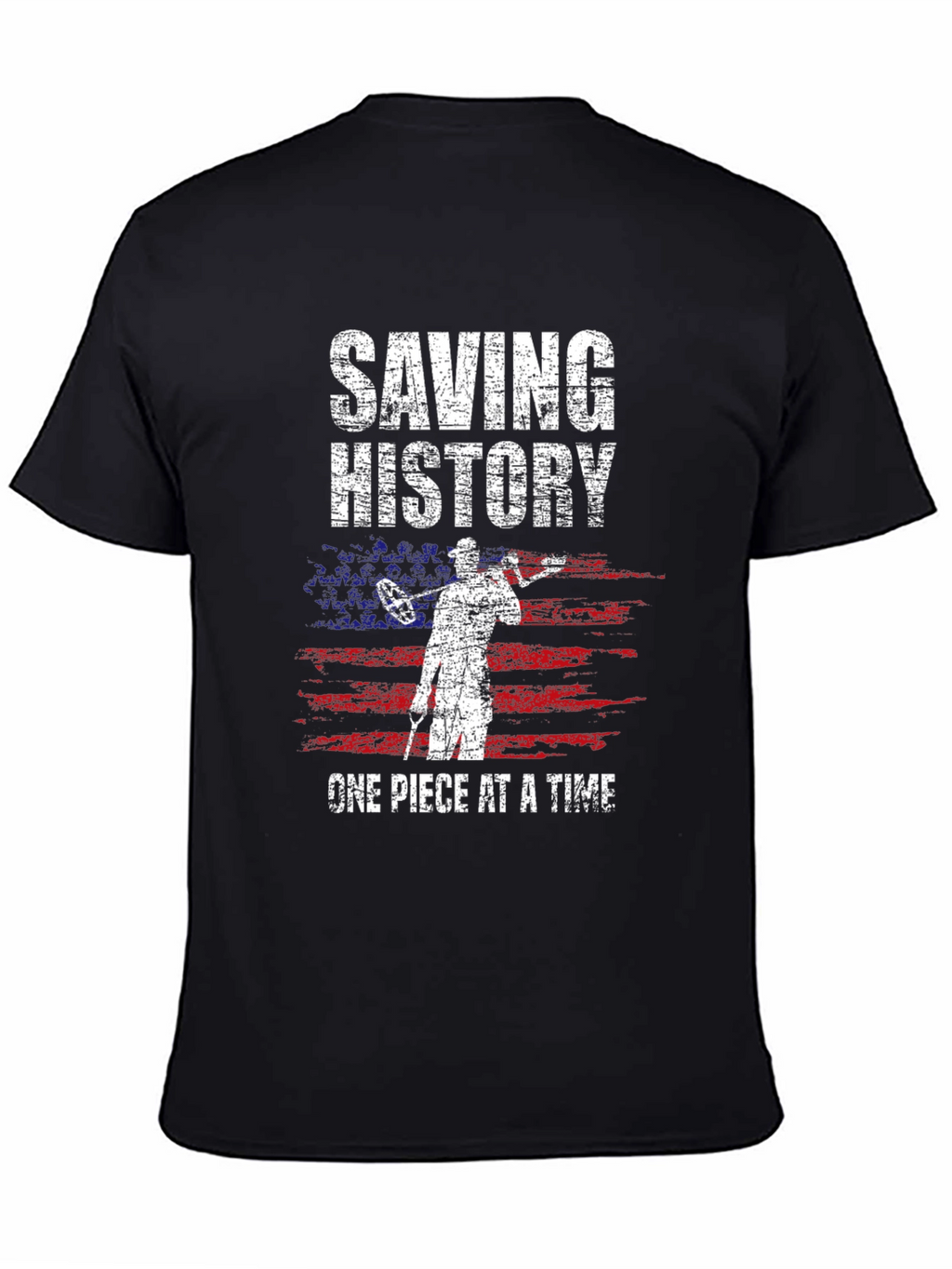 Saving History Metal Detector T-Shirt