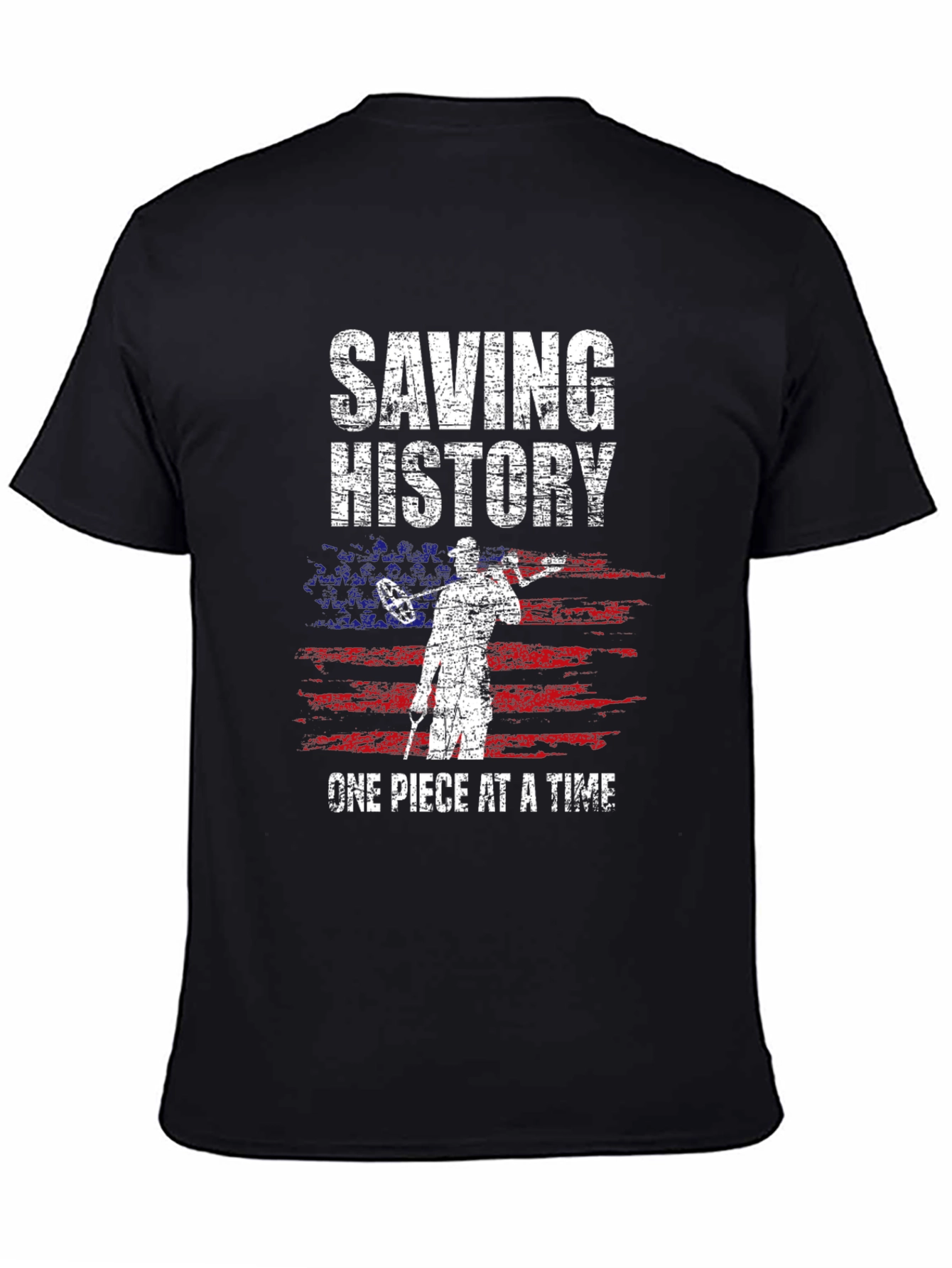 Saving History Metal Detector T-Shirt