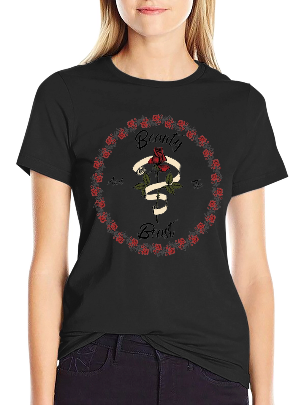 Beauty and the Beast Graphic Tee