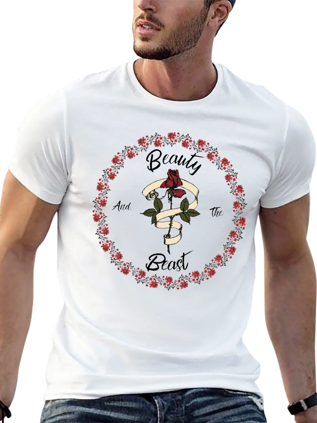 Beauty and the Beast Graphic Tee