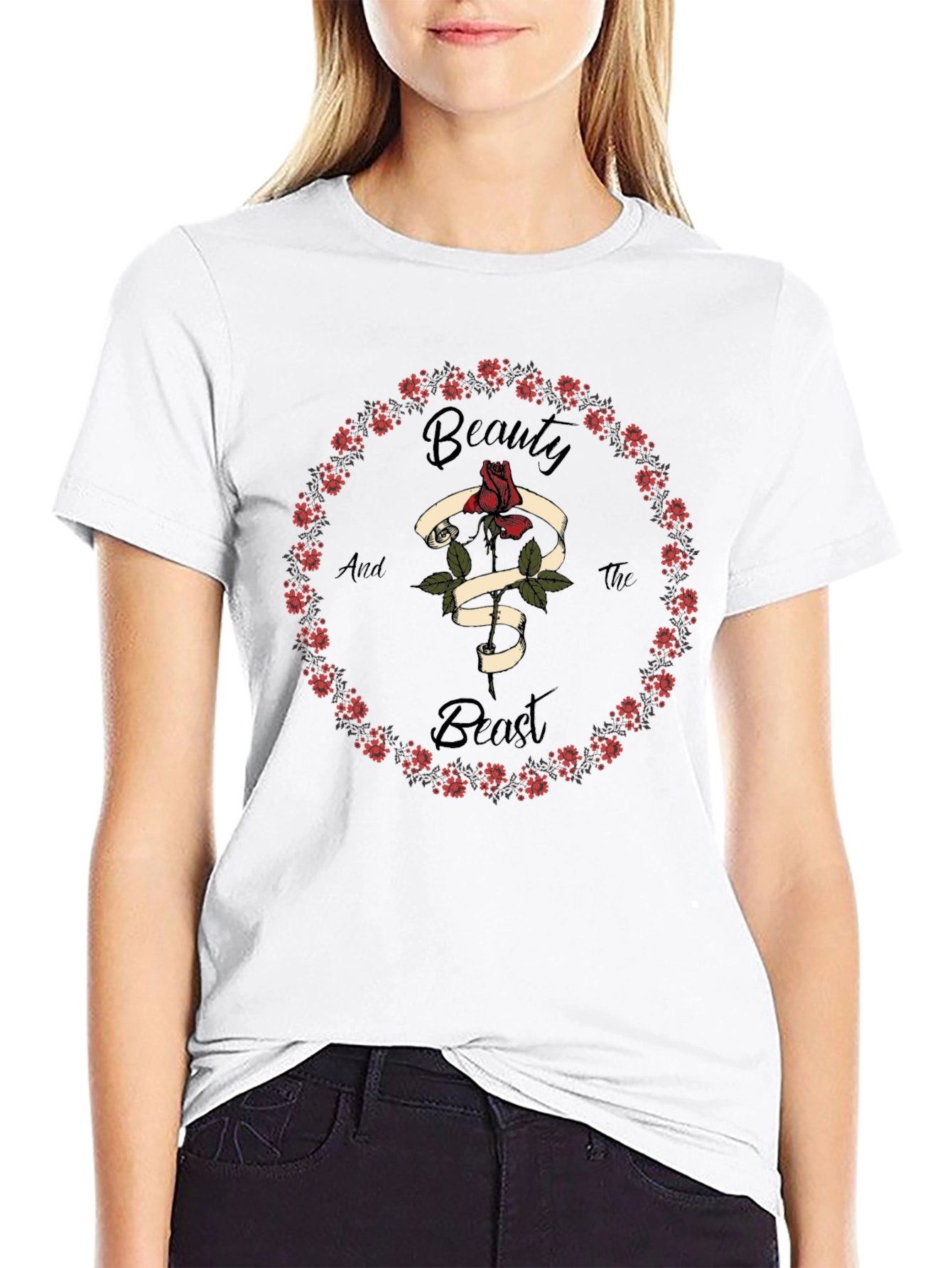 Beauty and the Beast Graphic Tee