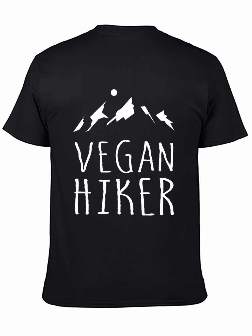 Vegan Hiker T-Shirt - Mountain Graphic Tee