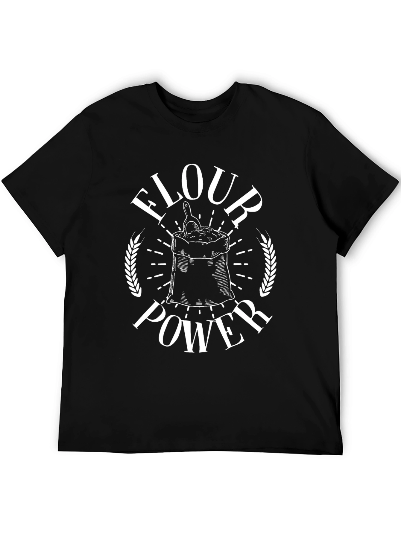 Flour Power Graphic T-Shirt - Baker Gift