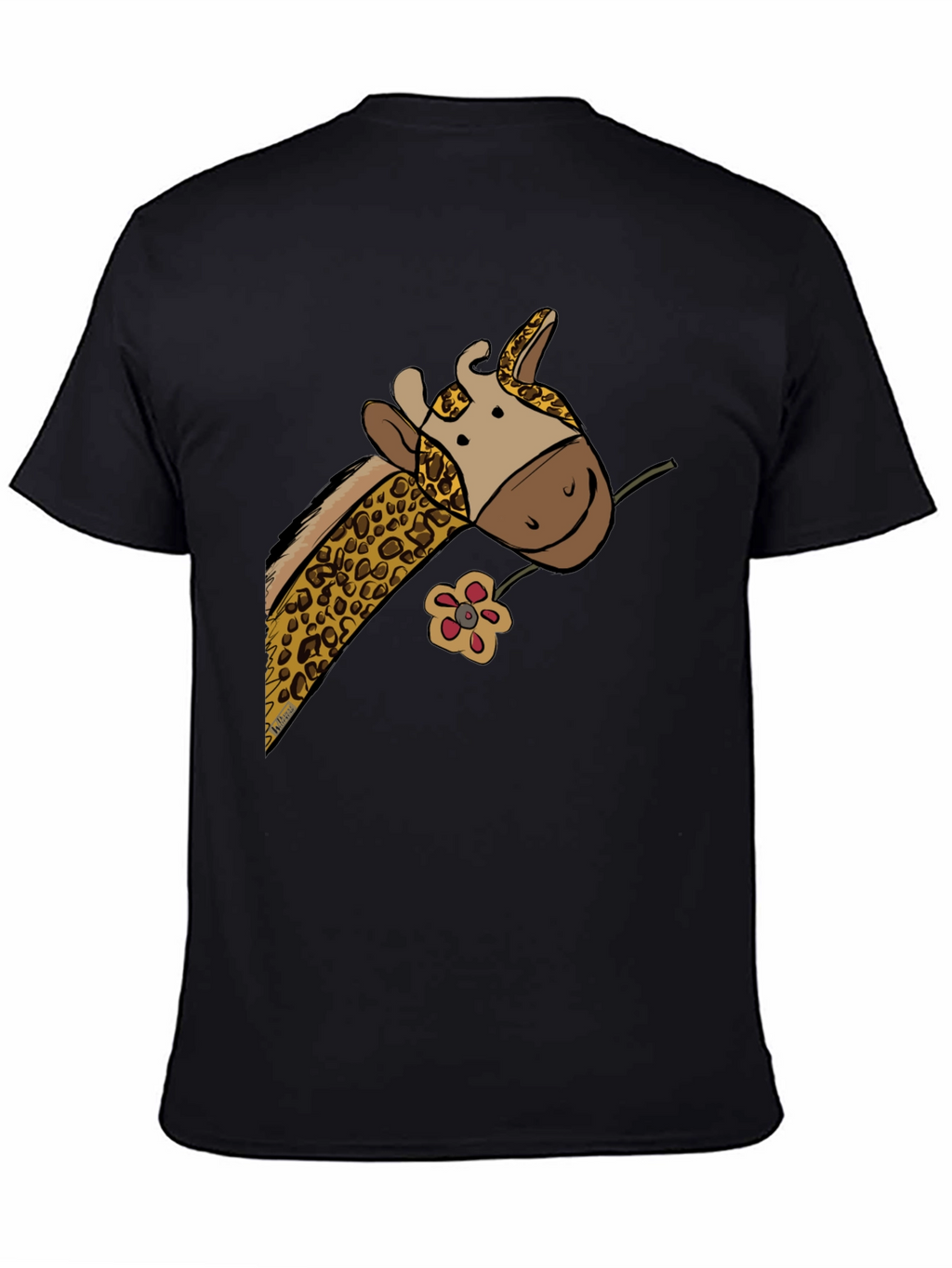Giraffe Graphic Tee - Unique Animal Print T-Shirt