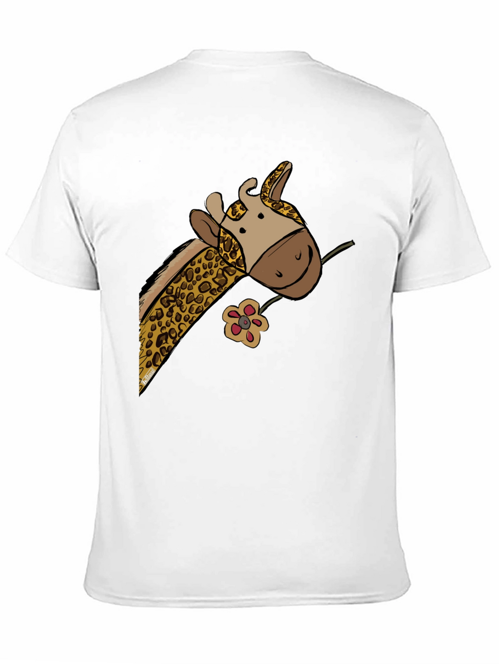 Giraffe Graphic Tee - Unique Animal Print T-Shirt