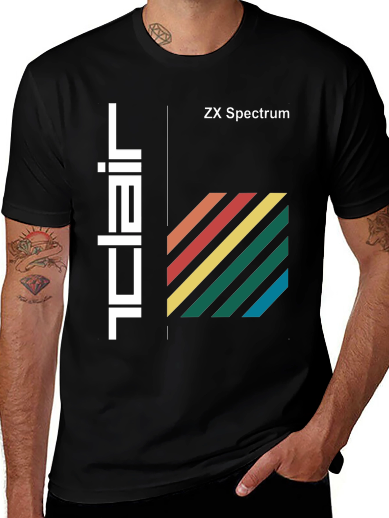 ZX Spectrum Sinclair T-Shirt - Retro Gaming Style