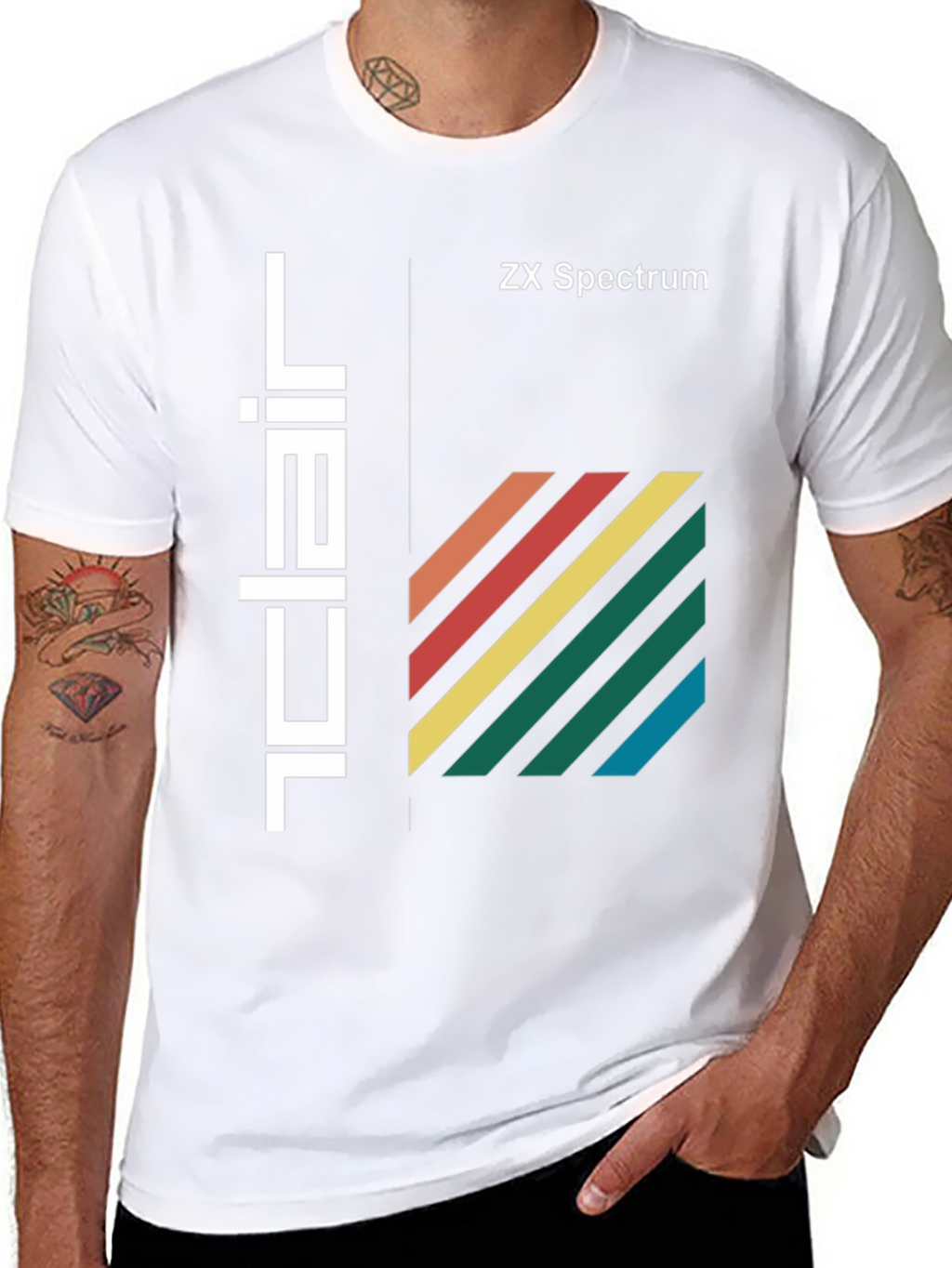 ZX Spectrum Sinclair T-Shirt - Retro Gaming Style