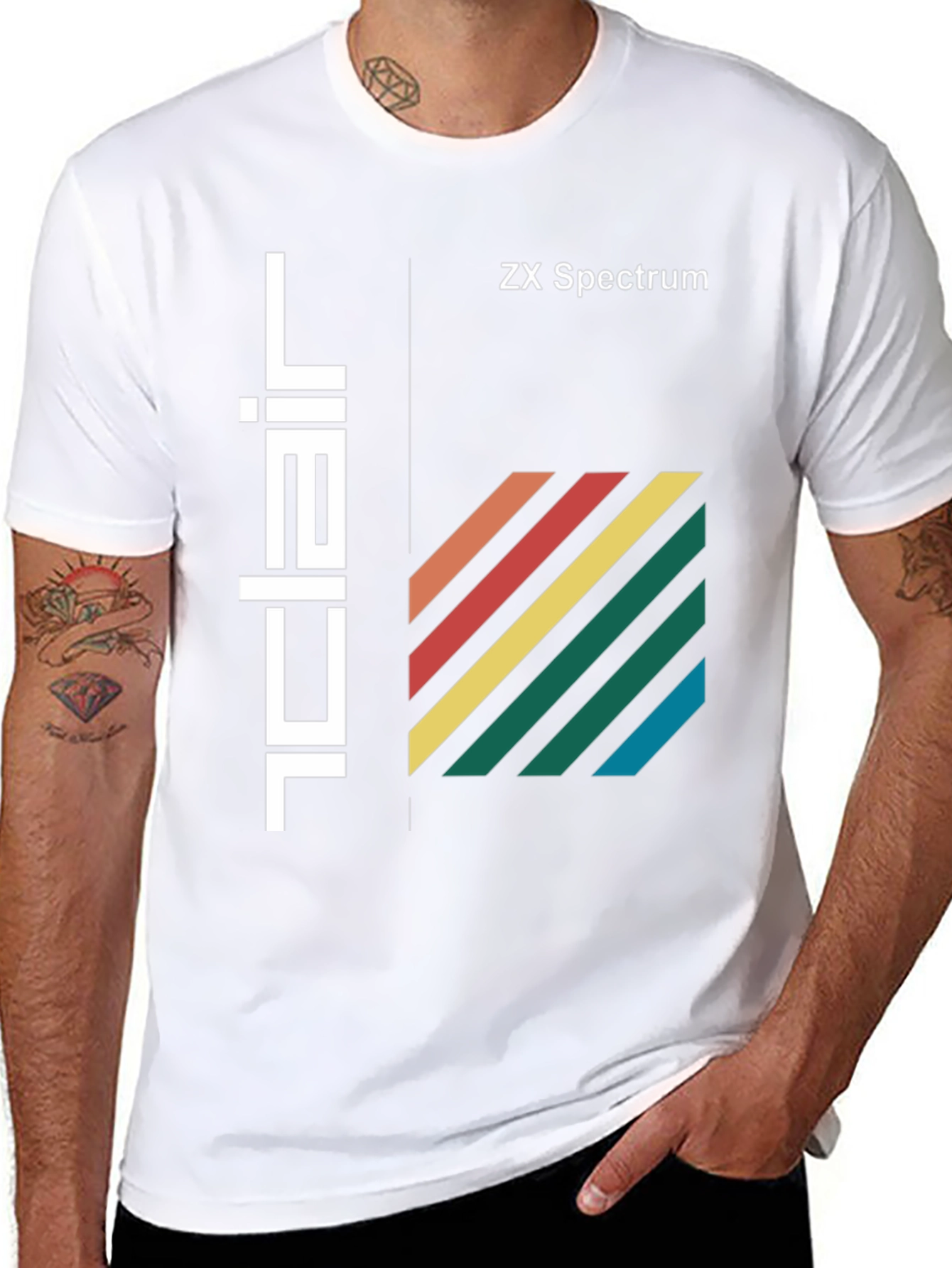 ZX Spectrum Sinclair T-Shirt - Retro Gaming Style