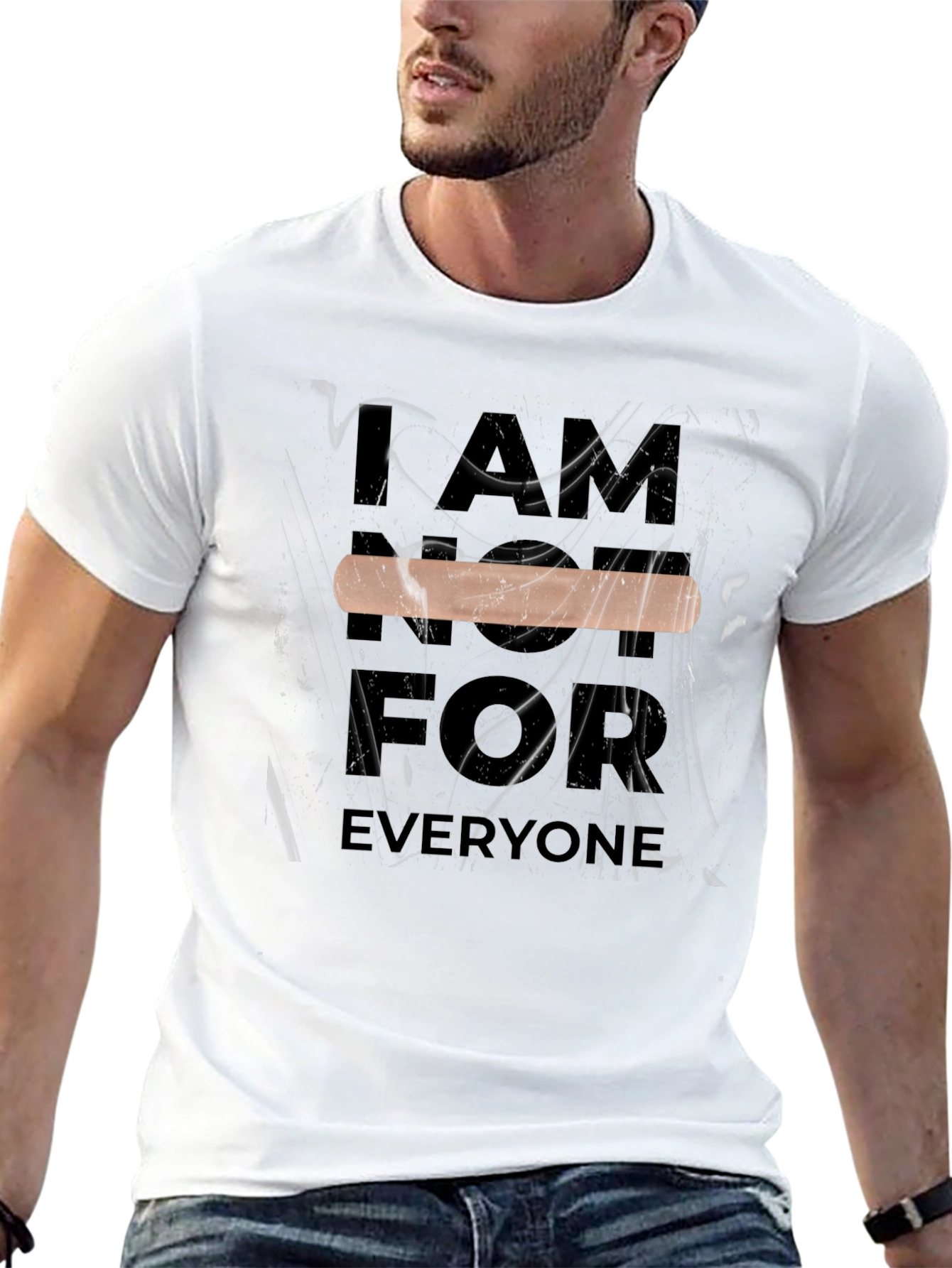 Inclusive T-Shirt - I AM HERE FOR EVERYONE