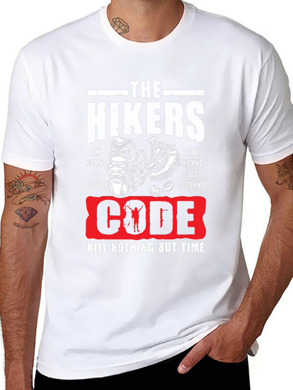 The Hikers Code Graphic T-Shirt