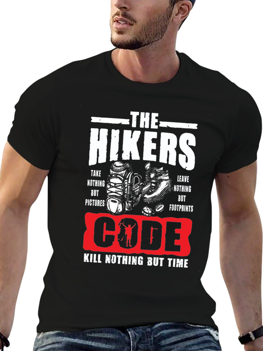 The Hikers Code Graphic T-Shirt