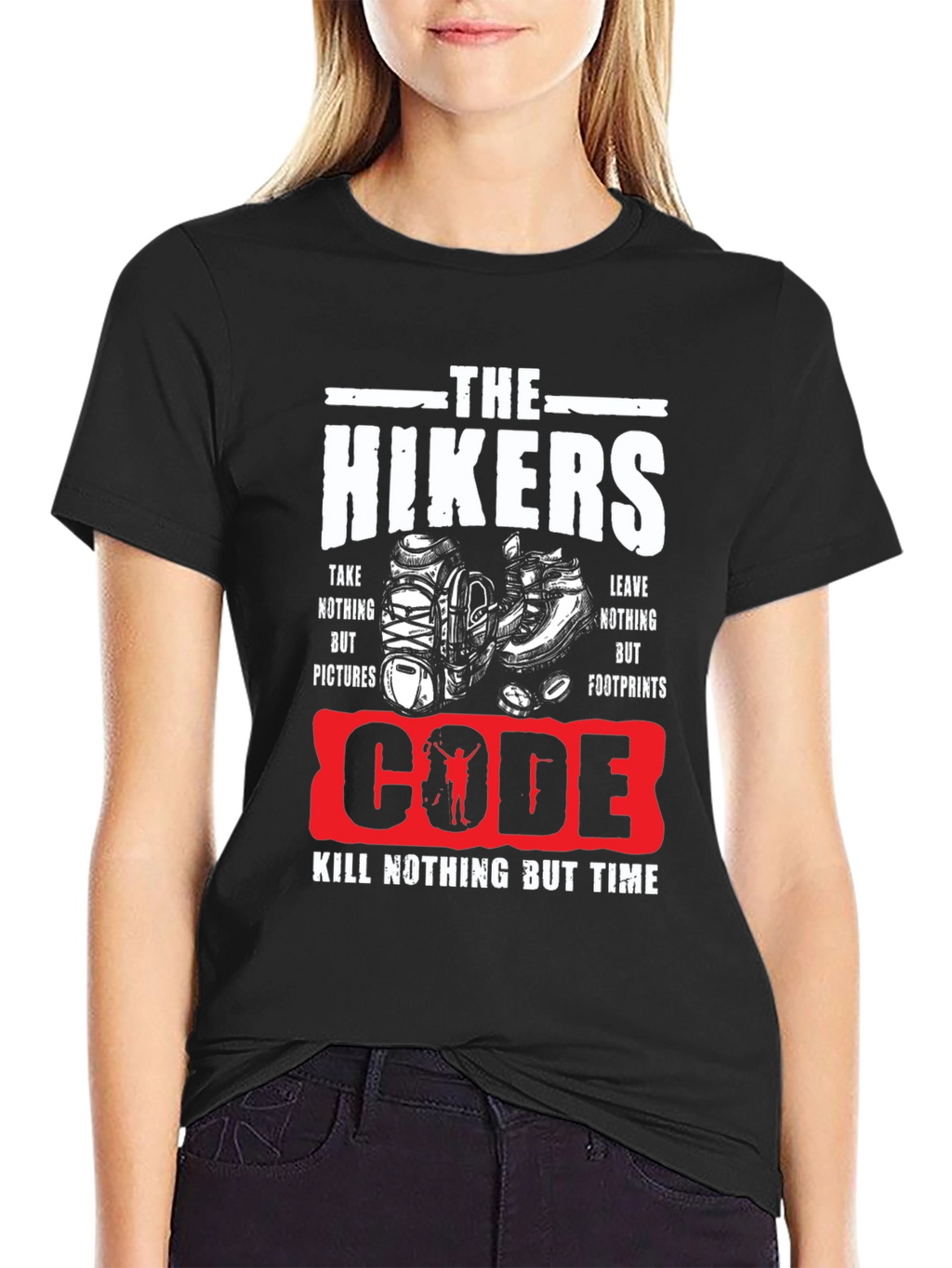 The Hikers Code Graphic T-Shirt