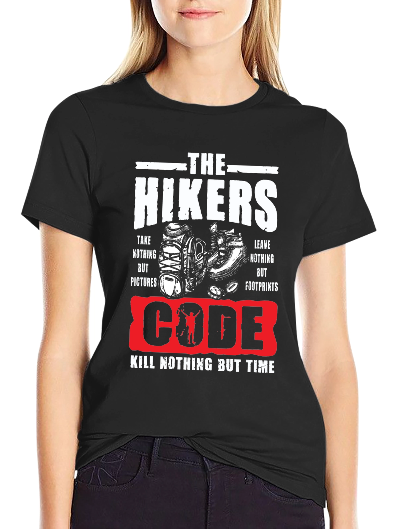 The Hikers Code Graphic T-Shirt