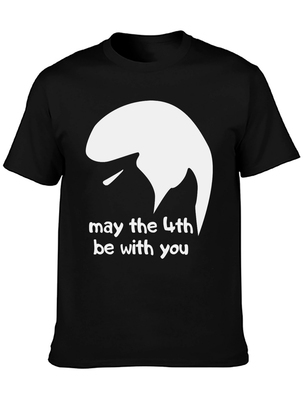 May the 4th Be With You Black T-Shirt