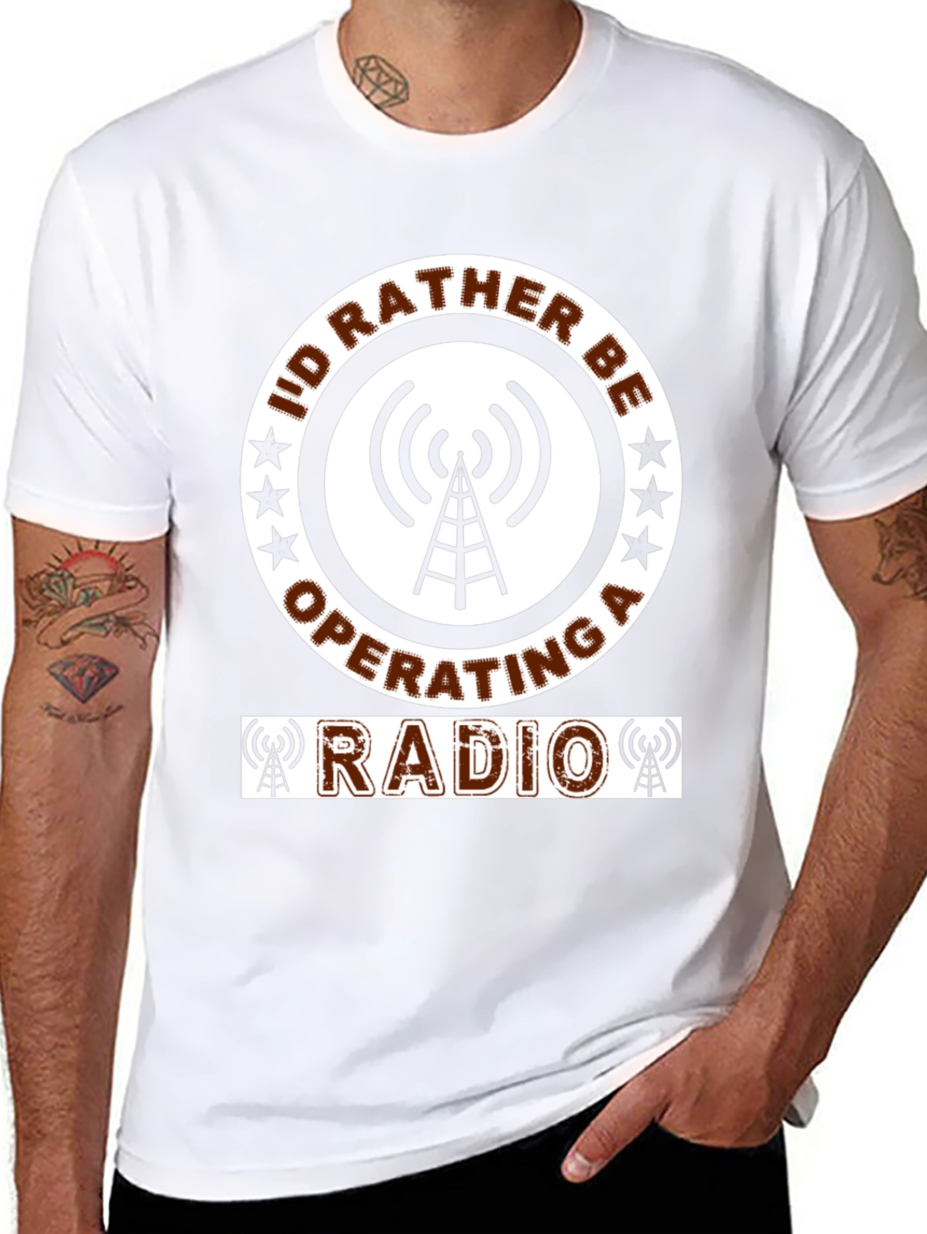 Id Rather Be Operating A Radio T-Shirt