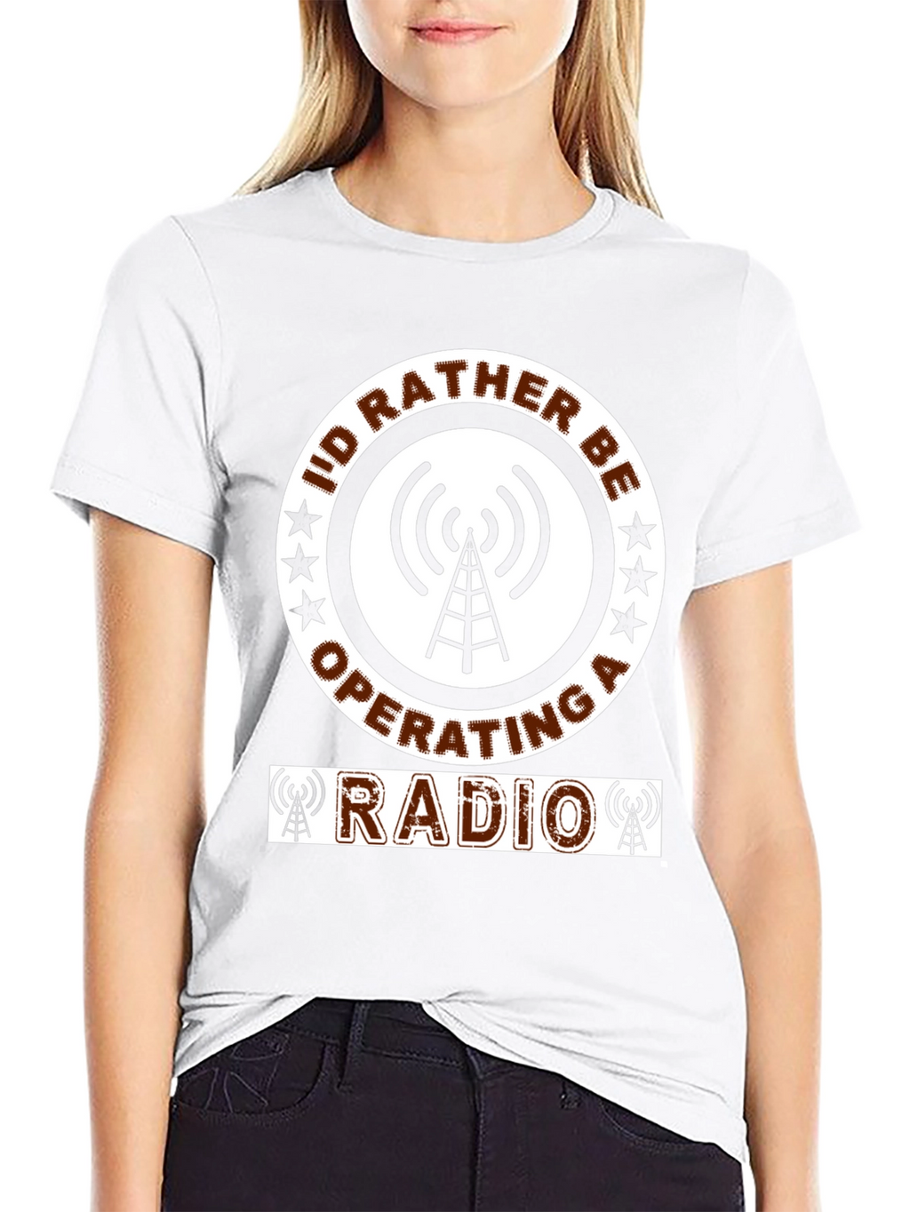 Id Rather Be Operating A Radio T-Shirt