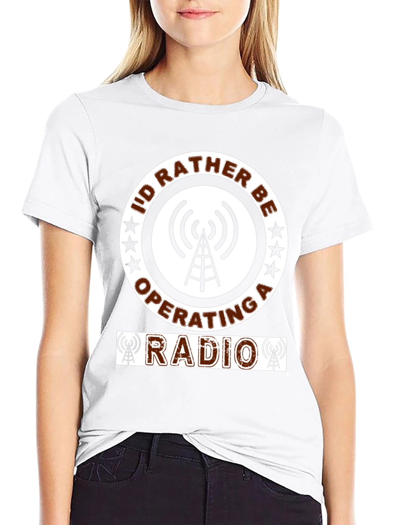 Id Rather Be Operating A Radio T-Shirt