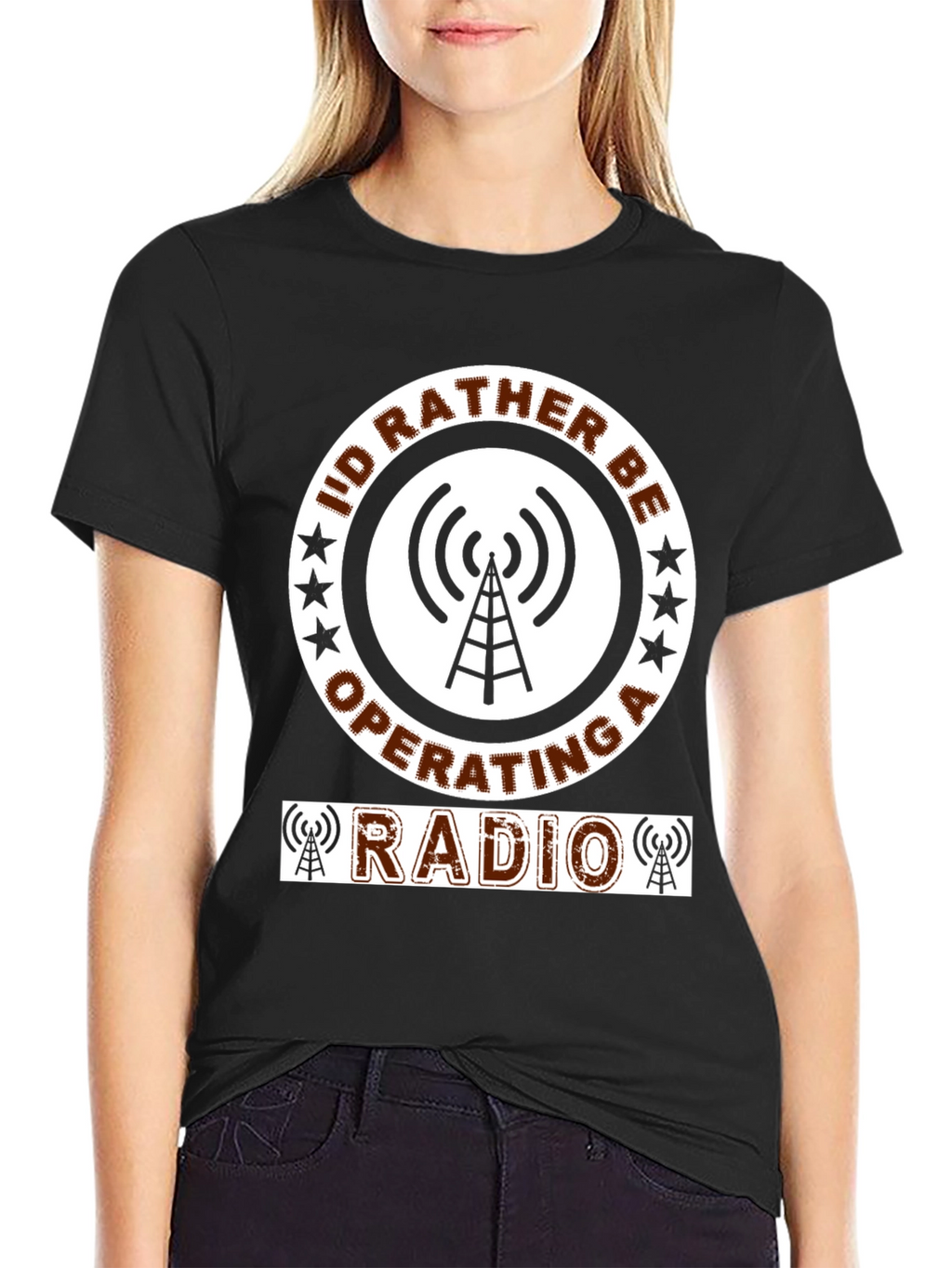 Id Rather Be Operating A Radio T-Shirt