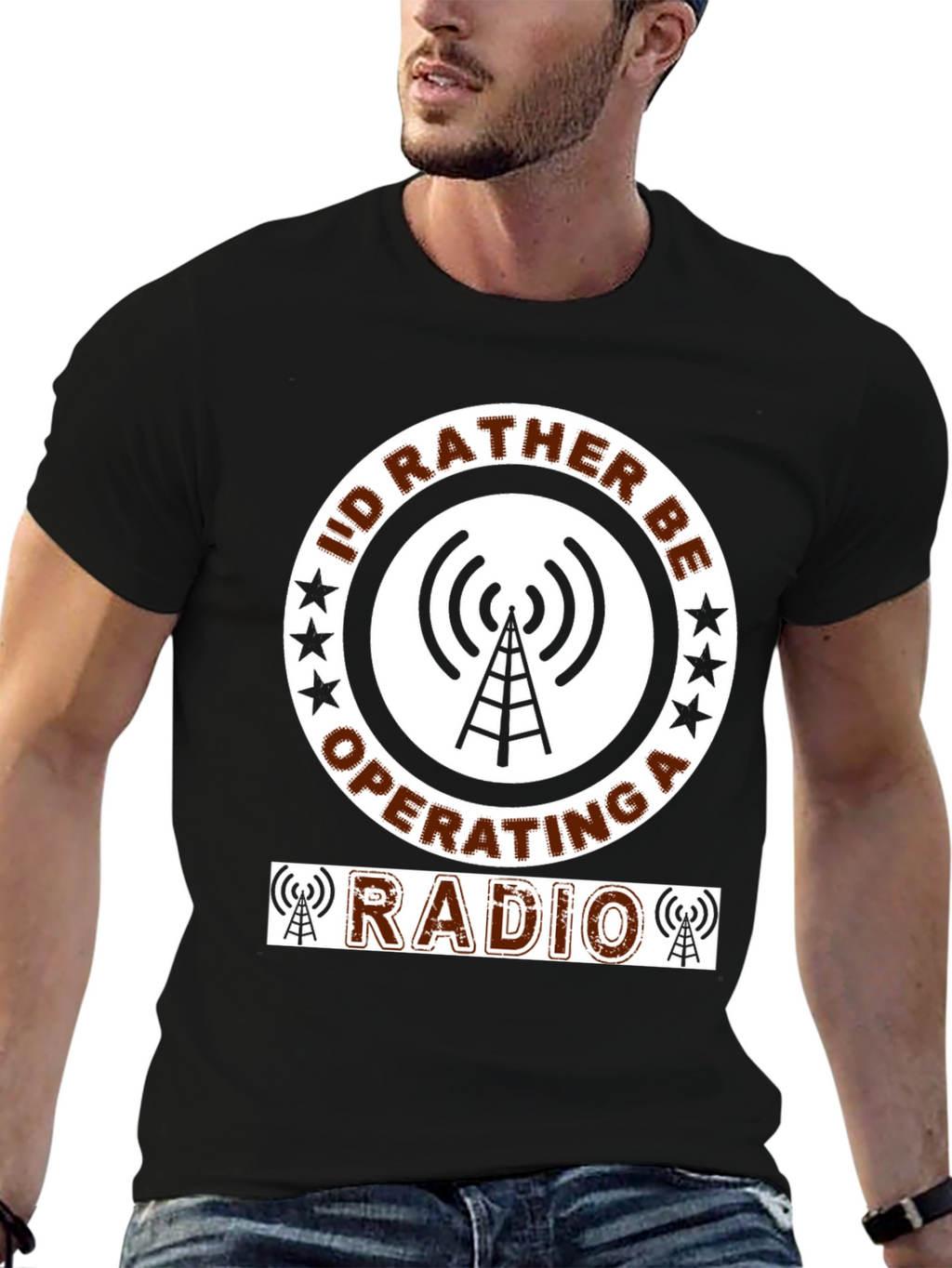 Id Rather Be Operating A Radio T-Shirt