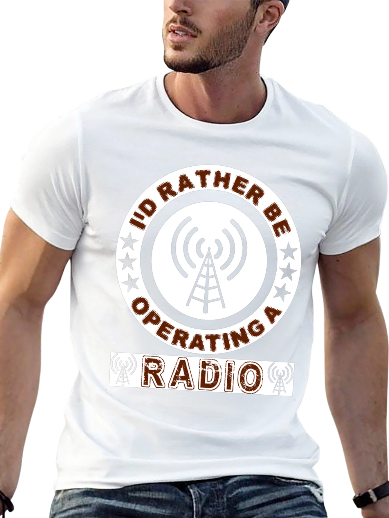 Id Rather Be Operating A Radio T-Shirt