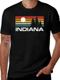 Indiana Retro Graphic T-Shirt