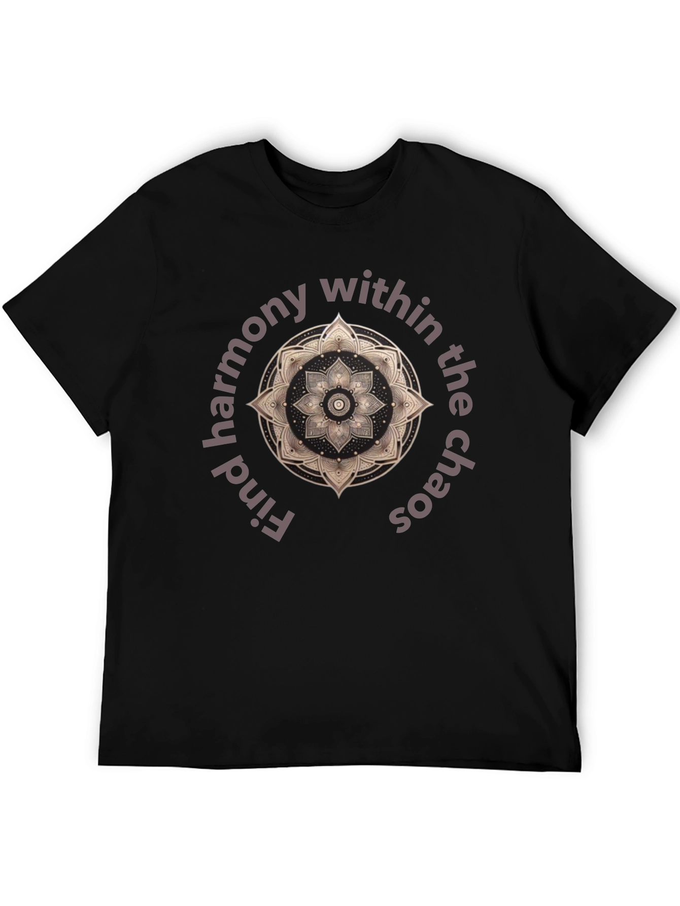 Harmony Mandala Graphic Tee - Find Your Inner Peace