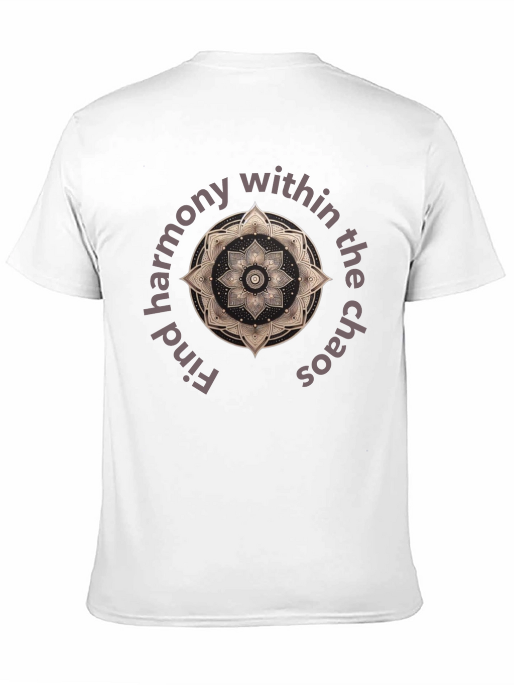 Harmony Mandala Graphic Tee - Find Your Inner Peace
