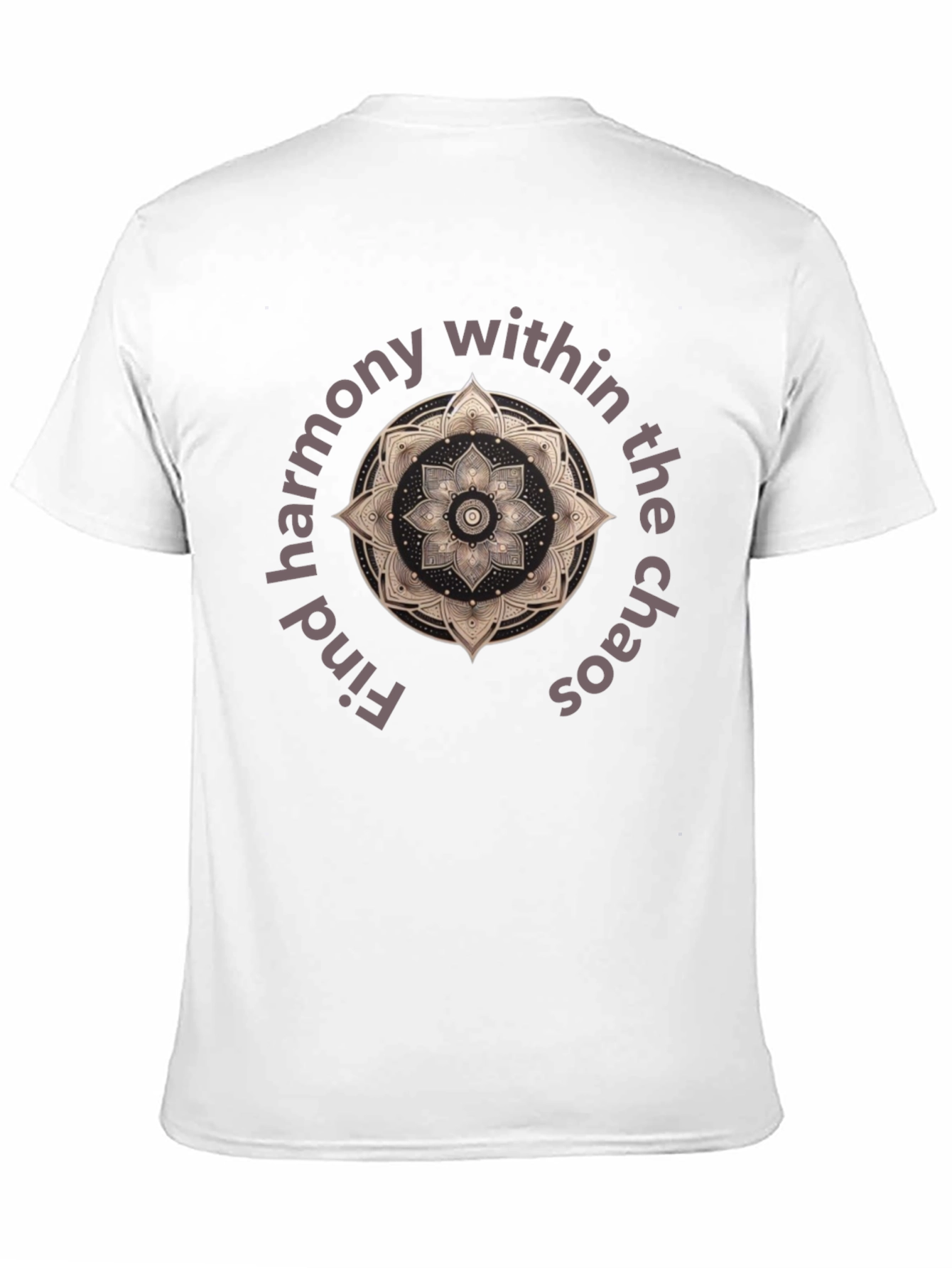Harmony Mandala Graphic Tee - Find Your Inner Peace
