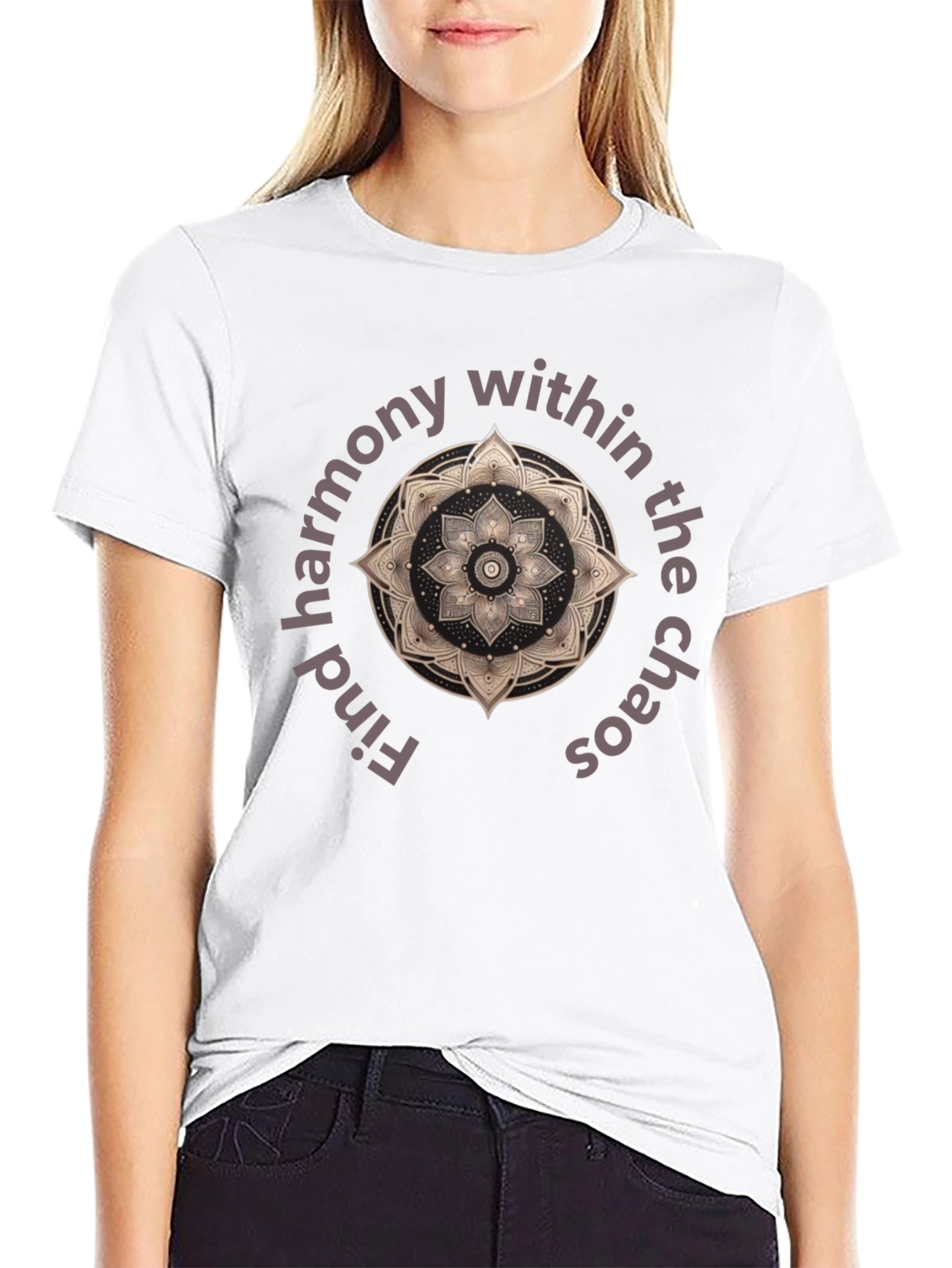 Harmony Mandala Graphic Tee - Find Your Inner Peace