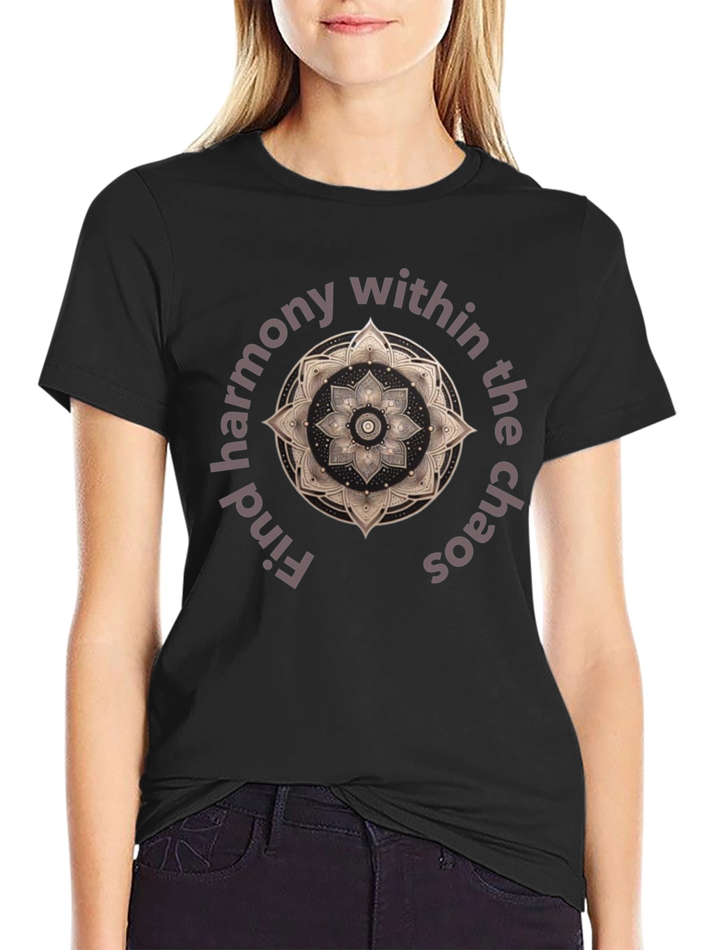 Harmony Mandala Graphic Tee - Find Your Inner Peace