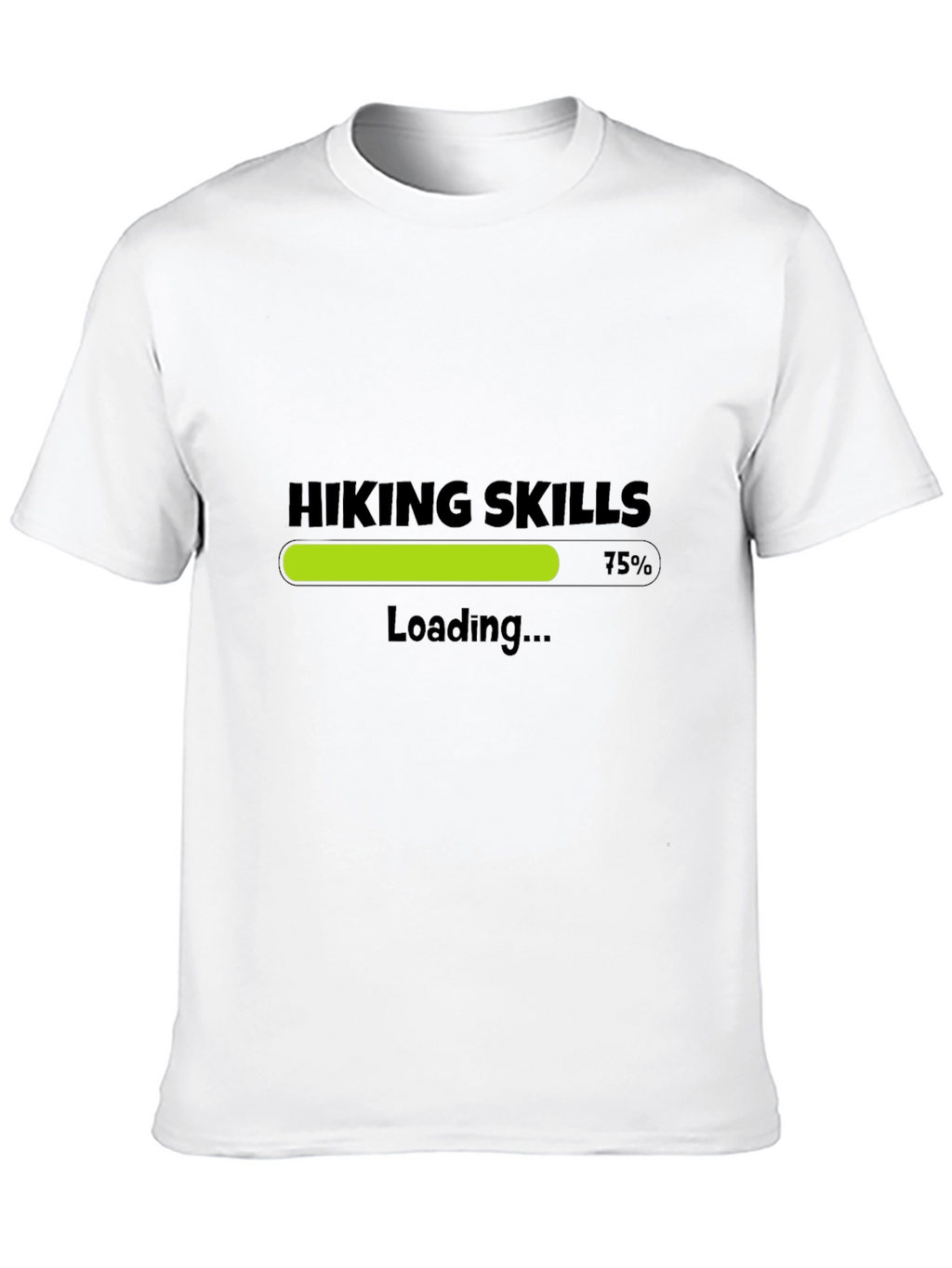 Hiking Skills Loading T-Shirt - Black