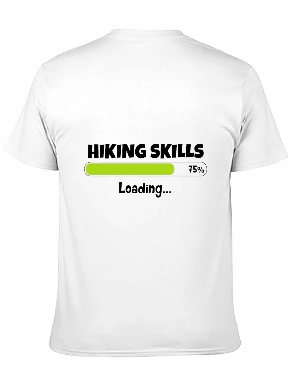 Hiking Skills Loading T-Shirt - Black