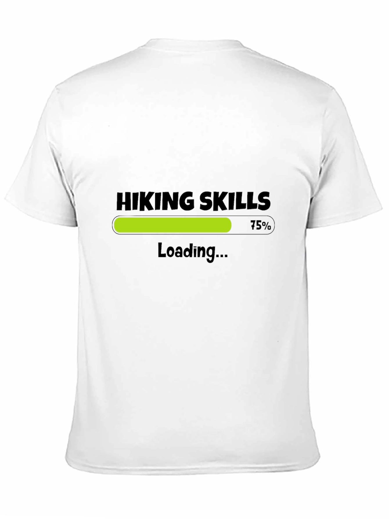Hiking Skills Loading T-Shirt - Black
