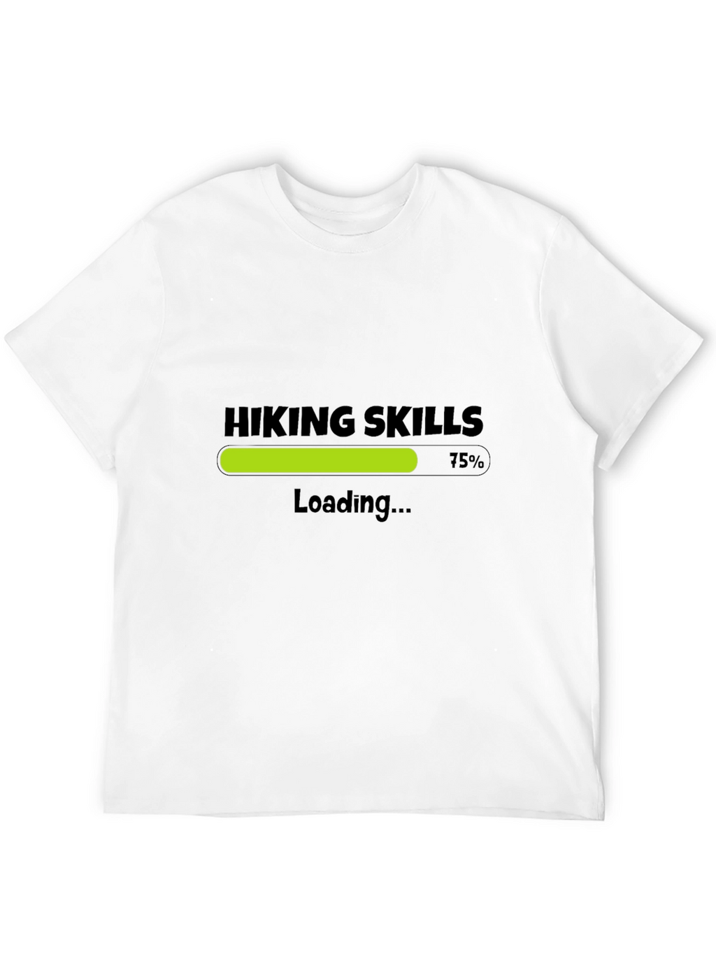 Hiking Skills Loading T-Shirt - Black